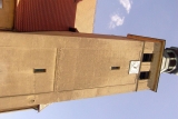 Widoczne na fotografii otwory na kościelnej wieży to ślady po strzałach oddanych z niemieckich karabinów maszynowych w dniu rozpoczęcia II wojny światowej